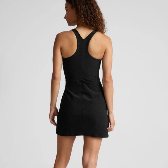Beyond Yoga Spacedye Refocus Dress Size Small in Darkest Night Racerback - Picture 7 of 10